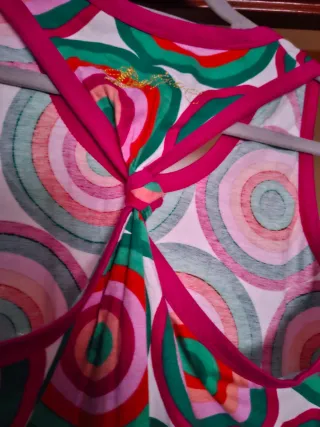 Camiseta Desigual Mujer Talla XL Multicolor