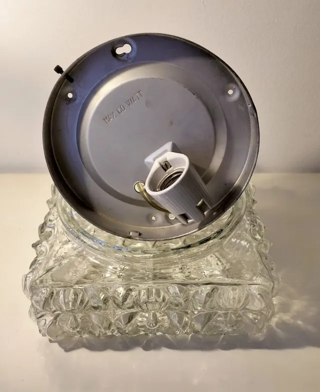 Aplique de pared vintage cristal