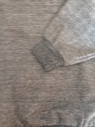 Sudadera DONNAY gris cuello redondo hombre