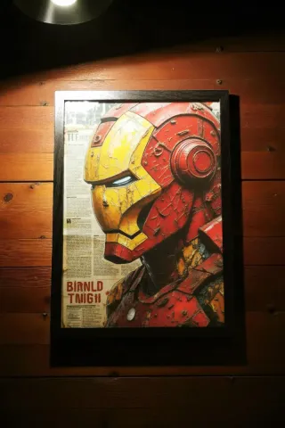 Stampa Artistica Iron Man