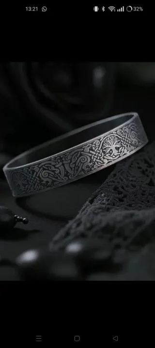 Bracciale Vikingo con Albero della Vita