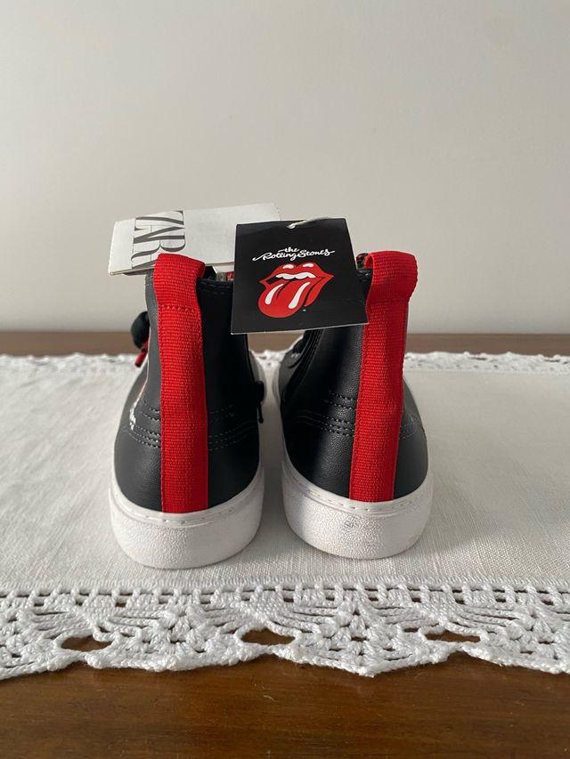 Zapatillas Zara. Rolling Stones. T33