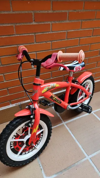 Bici 14 pulgadas Rayo McQueen