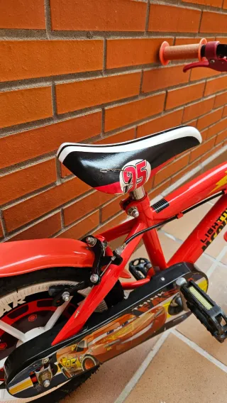 Bici 14 pulgadas Rayo McQueen