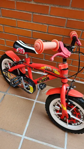 Bici 14 pulgadas Rayo McQueen