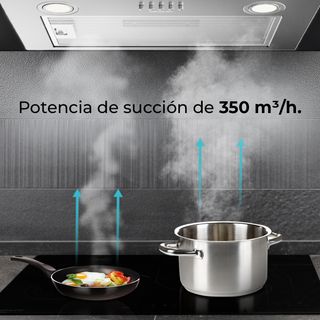 Campana Extractora Bolero Flux IM 523500 Inox A