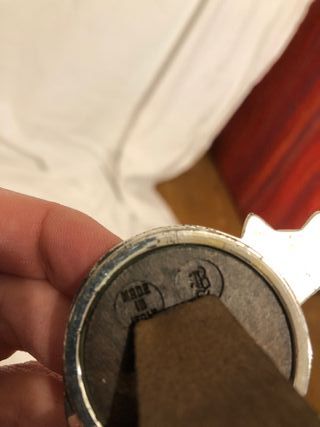 Lotto 7 Mini Cornici Portafoto Vintage Metallo