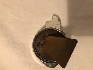 Lotto 7 Mini Cornici Portafoto Vintage Metallo