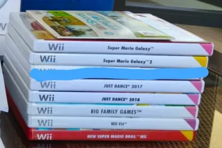 Consola Wii y accesorios