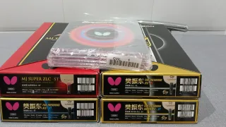 Maderas y gomas Butterfly 10% descuento