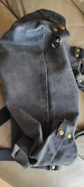 Bolso de lona con estrella