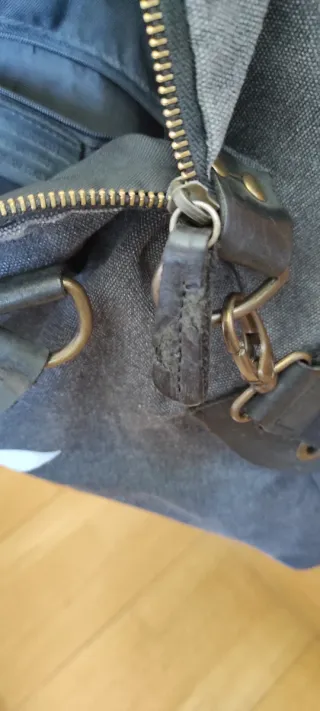 Bolso de lona con estrella