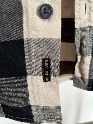 Camisa Quiksilver cuadros hombre Talla XS