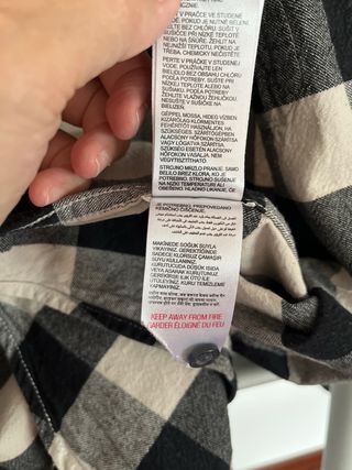 Camisa Quiksilver cuadros hombre Talla XS