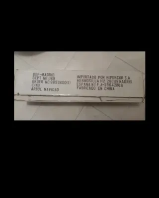 Árbol de Navidad Hipercor Verde