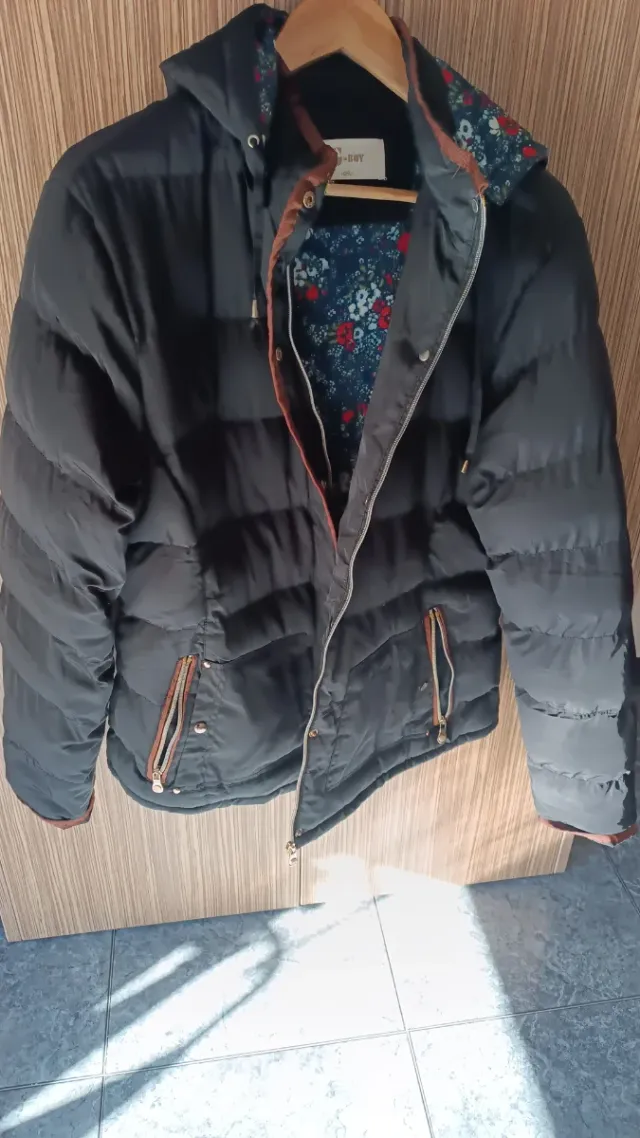 Parka mujer plumas muy calentito