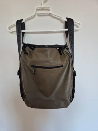 KCB Mochila - bolso Shine, mujer, khaki