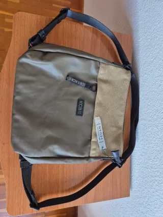 KCB Mochila - bolso Shine, mujer, khaki