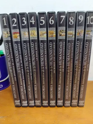 Colección Historia Interactiva de la Humanidad DVD