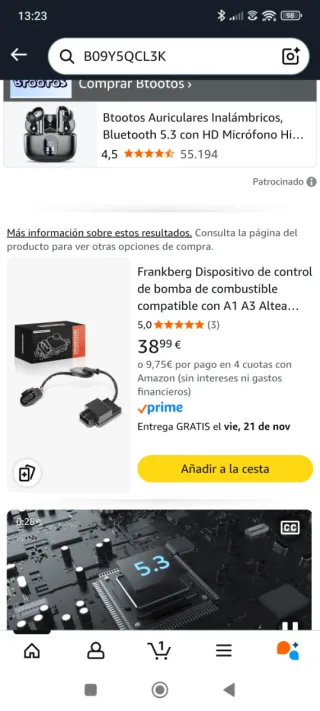 Fallo bomba combustible VW/Audi – Solución módulo