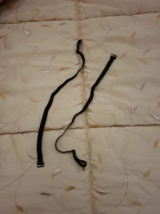 Reggiseno con bretelle estraibili nero,taglia 1 co