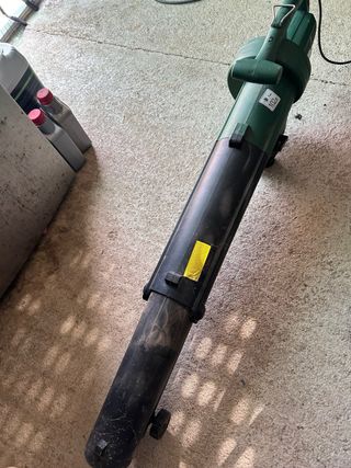 Aspiradora sopladora de hojas