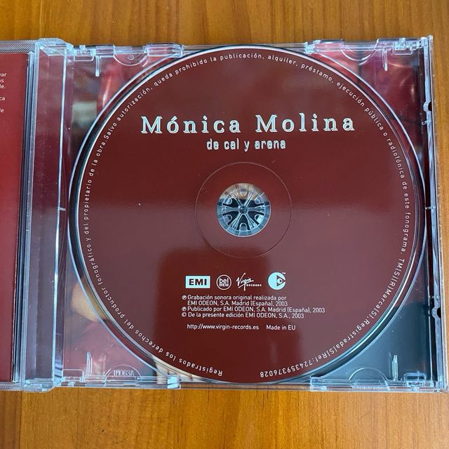 Mónica Molina - De cal y arena CD
