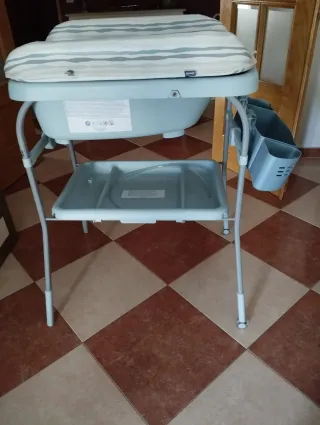 Bañera cambiador bebé portátil