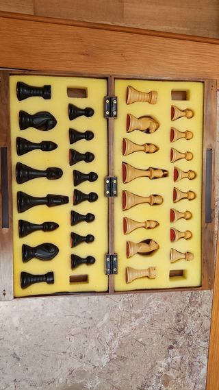 Tablero de Ajedrez mangético plegable 34x34