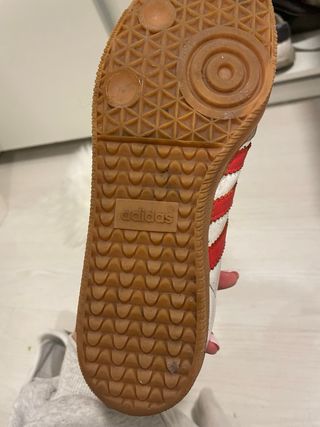 Adidas Samba Blancas y Rojas