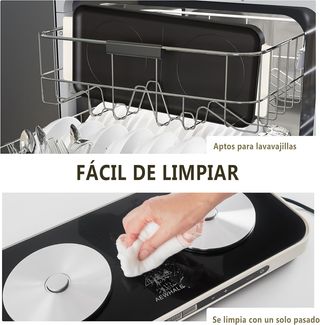 Hornillo Eléctrico 2 Fuegos 2000W