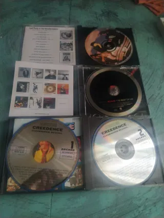 Lote 3 CDs uno doble. Rock Americano/Canadiense