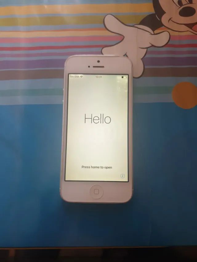 iPhone 5S Apple Branco/Dourado