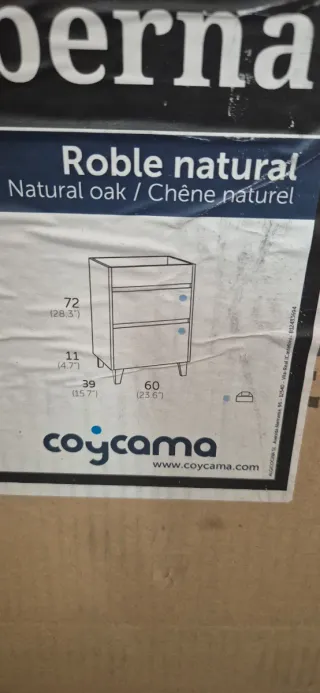 Mueble de baño fondo reducido