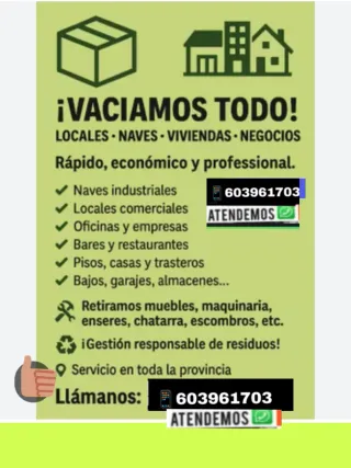 vaciamos limpiamos inmuebles cs