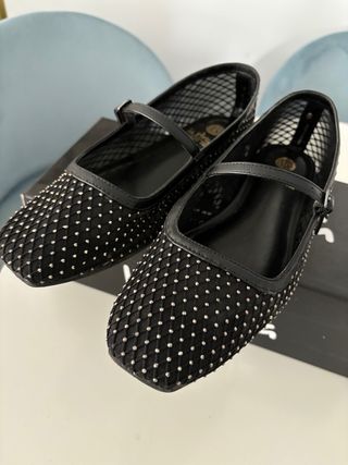 Bailarinas negras con brillantes