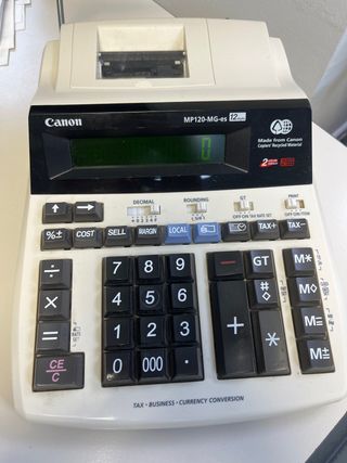 Calculadora Canon MP120-MG-es