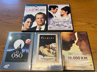 5 Películas DVD
