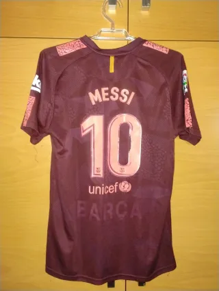 Camiseta Nike FC Barcelona Morada Hombre