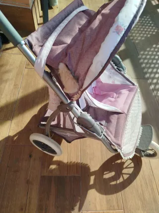 Carrito gemelar de juguete