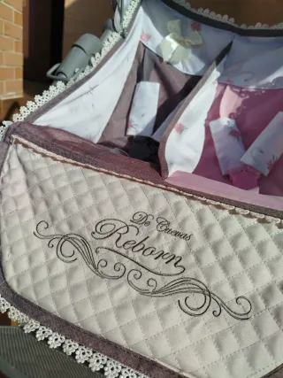 Carrito gemelar de juguete