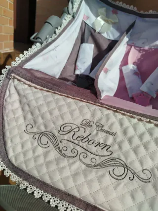 Carrito gemelar de juguete