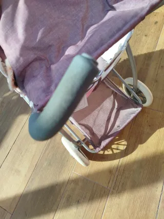 Carrito gemelar de juguete