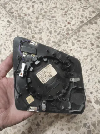 Cristal espejo retrovisor izquierdo Mercedes