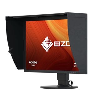 Monitor Eizo CG-2420 con visera y calibrador