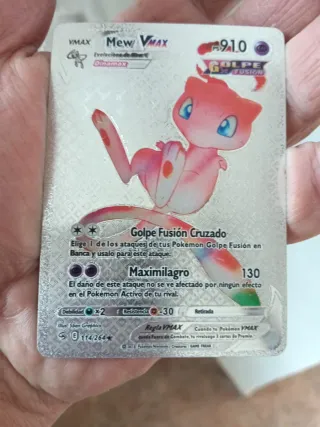 Carta Pokémon Mew VMAX ps910