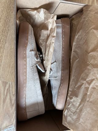 Mocasines Terreta Beige Talla 37