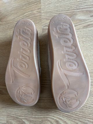 Mocasines Terreta Beige Talla 37