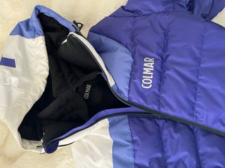 Giacca da sci Colmar blu e bianca