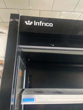 Vitrina Frigorífica Negra